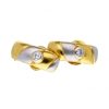 Pendientes Goya Compro Oro | Pendientes De Oro Y Oro Blanco 18 Kl Con Diamante